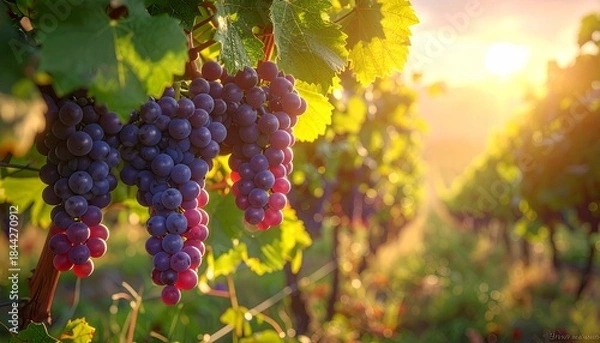 Obraz grapes on vine
