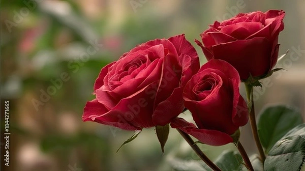 Obraz Romantic red roses