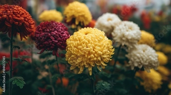 Obraz Pompon Chrysanthemum