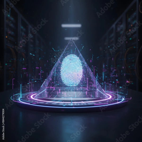 Obraz abstract technology background