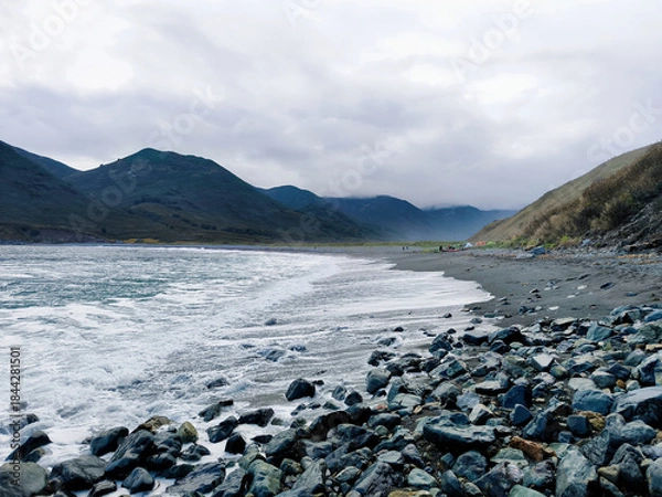 Obraz beach and rocks