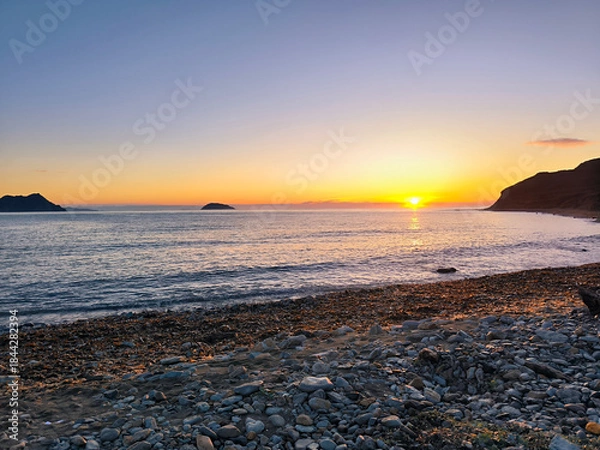 Obraz sunset on the beach