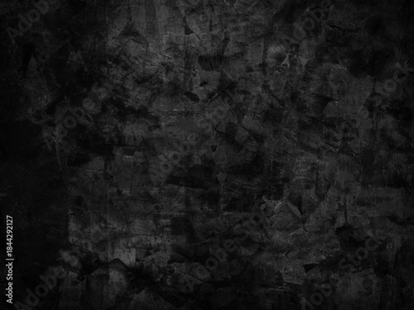 Obraz Dark Abstract Texture with Grunge Effect for Background Design