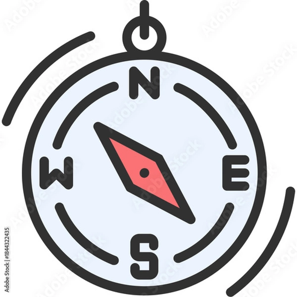 Obraz Compas Icon