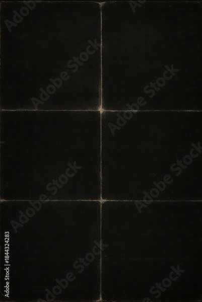 Fototapeta Dark Minimal Grid Texture Background with Subtle Lines