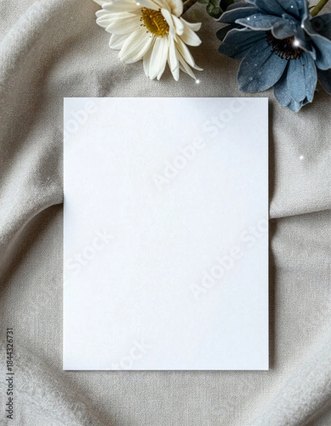 Obraz mockup greeting card