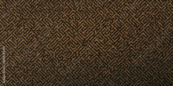 Obraz Abstract geometric background. Aztec greek pattern. Grunge pattern illustration.