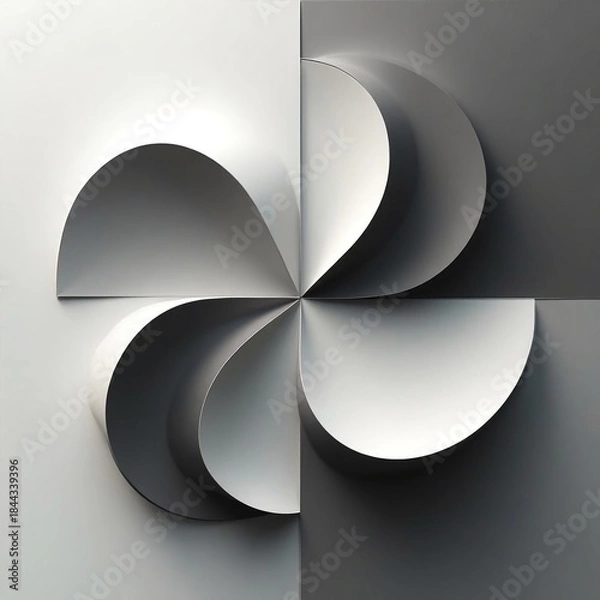 Obraz Abstract Stock Asset: Motion Graphics Sequence