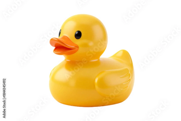 Obraz Yellow Rubber Duck Toy for Bath and Play