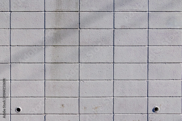 Obraz コンクリートブロック塀