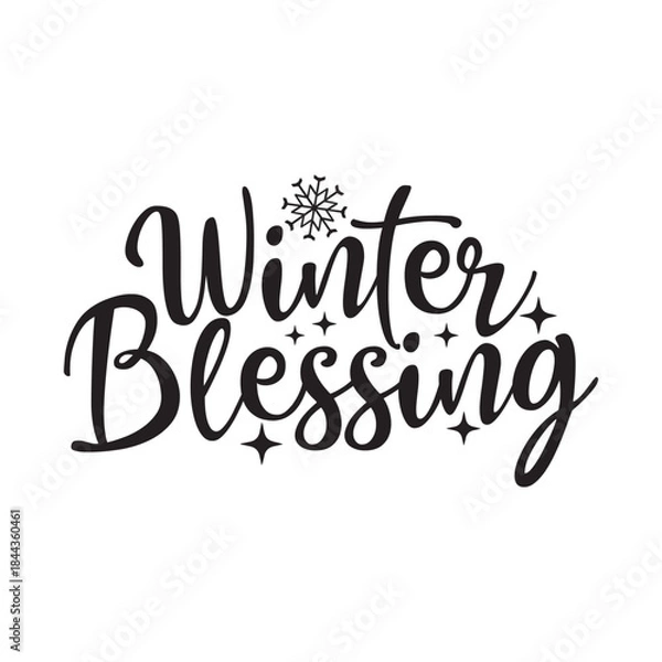 Fototapeta Winter Blessing