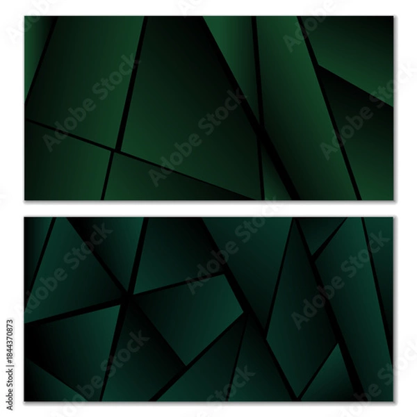 Fototapeta Abstract polygonal pattern. Background design