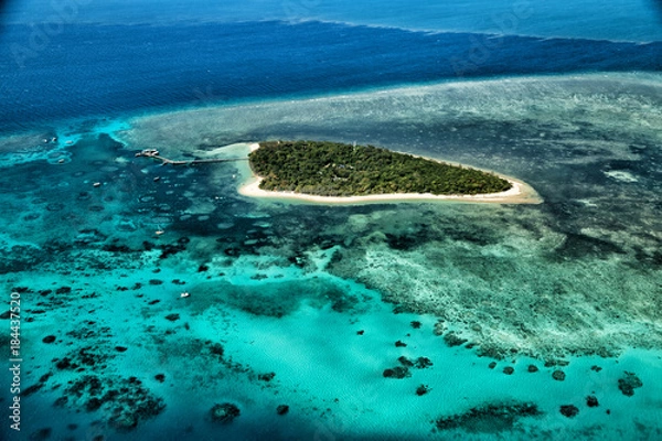 Fototapeta  the great reef from the high