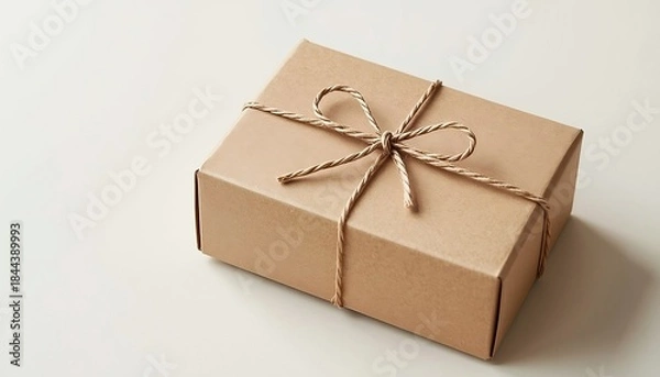 Fototapeta gift box on a white background
