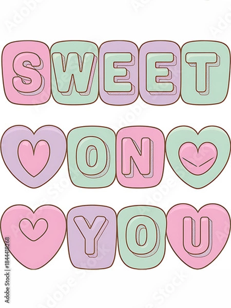 Obraz valentines graphics