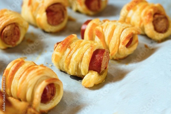 Obraz Sausage canape