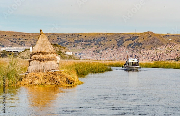 Obraz Lake Titicaca, Floating Island
