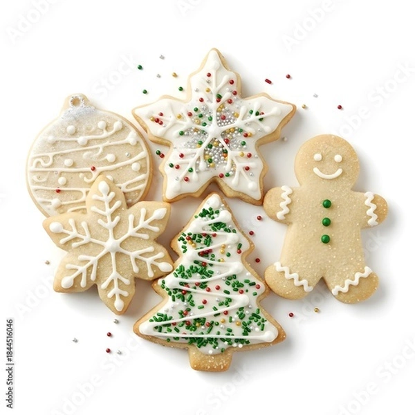 Obraz christmas gingerbread cookies