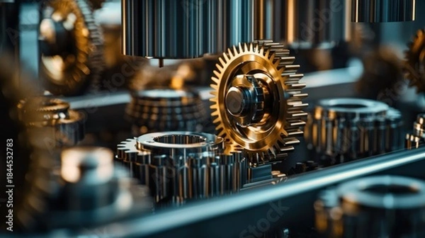 Obraz Gears mechanism technology