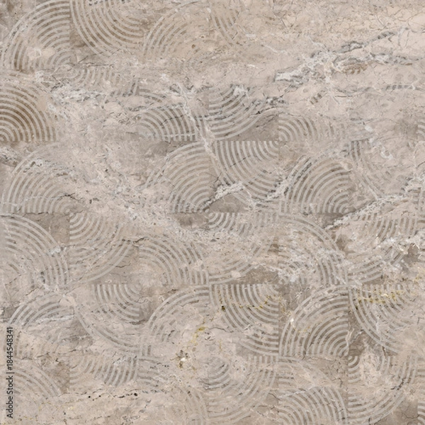 Fototapeta Light brown marble patterned background