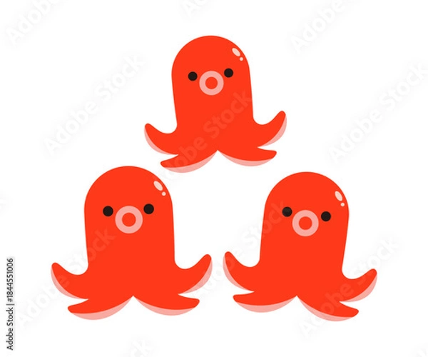 Obraz タコさんウインナー　3個