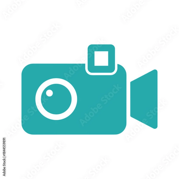 Obraz Simple camera icon design