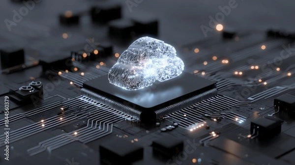 Obraz Digital transformation initiatives involve integrating advanced technologies into business operations. By adopting tools such as cloud computing artificial intelligence