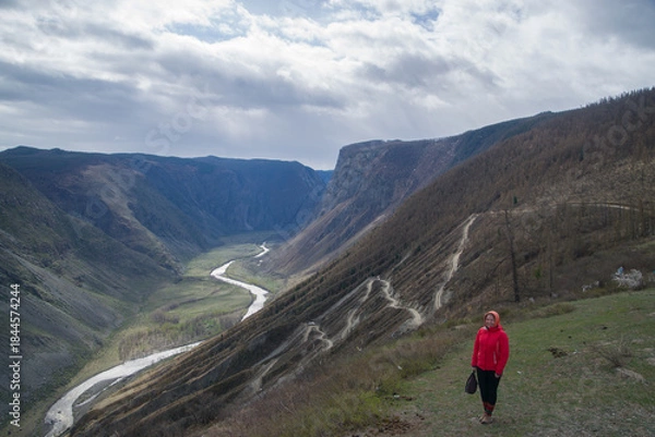 Fototapeta mountain pass