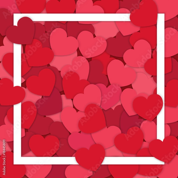 Obraz Valentine's day card