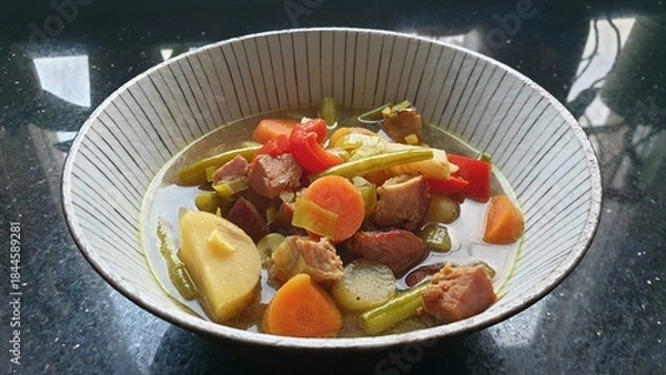 Fototapeta gemüseeintopf