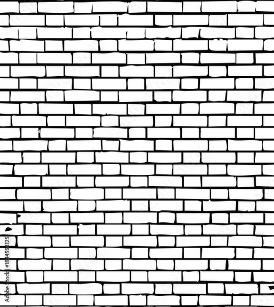 Obraz Black solid background with white text overlay in bold font