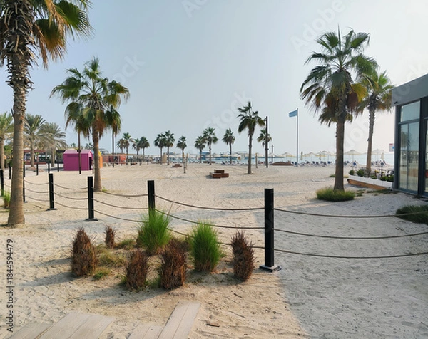 Obraz sea beach at Dubai