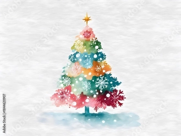 Obraz christmas tree decoration