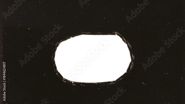 Obraz burnt film texture