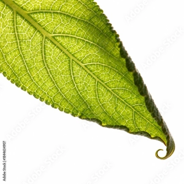 Fototapeta green leaf isolated