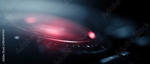 Obraz futuristic user interface hud design, holographic elements, sci fi tech background