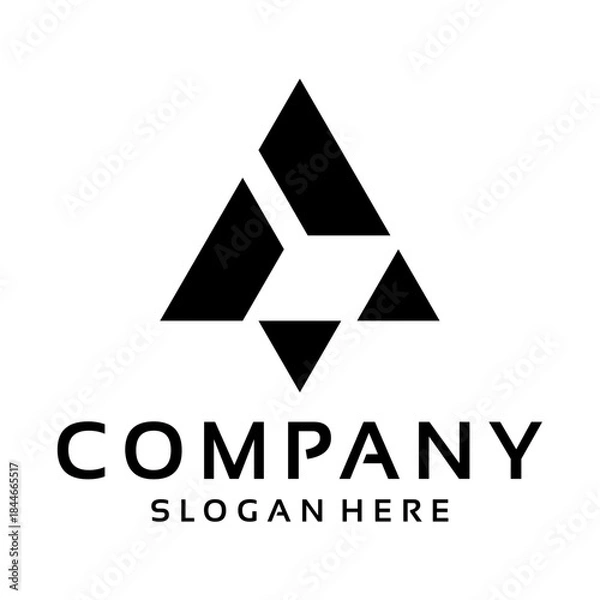 Obraz Letter A Logo Vector