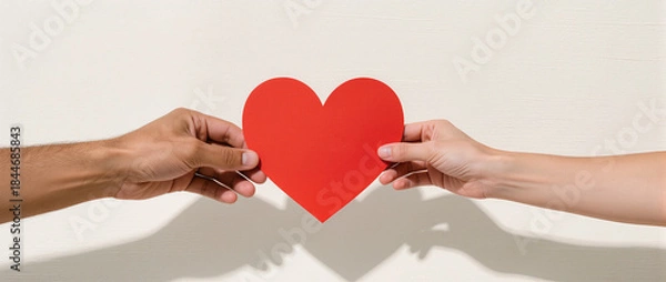 Obraz heart in hands