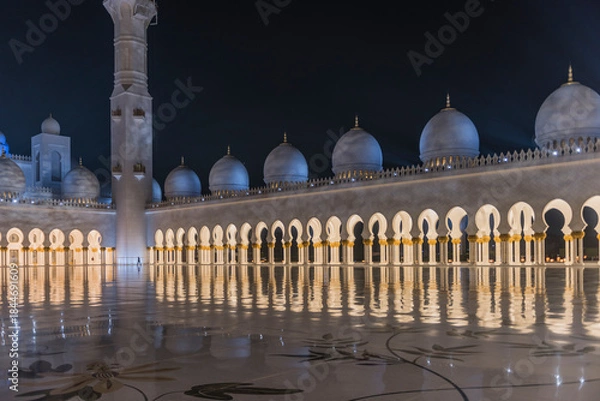 Obraz meczet w Abu Dabi