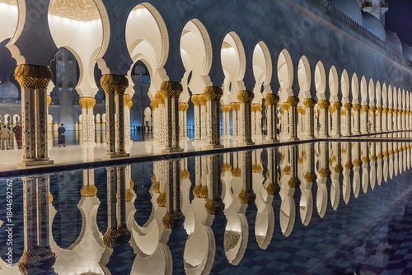 Obraz Meczet w AbuDabi