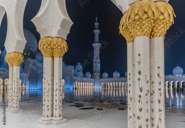 Obraz Meczet w Abu Dabi