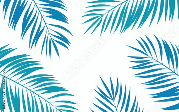 Obraz Tropical palm abstract background