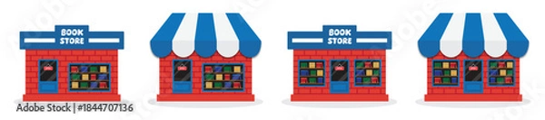 Obraz Book store icon, Vector illustration