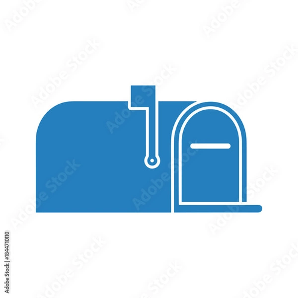 Obraz Simple mailbox icon design
