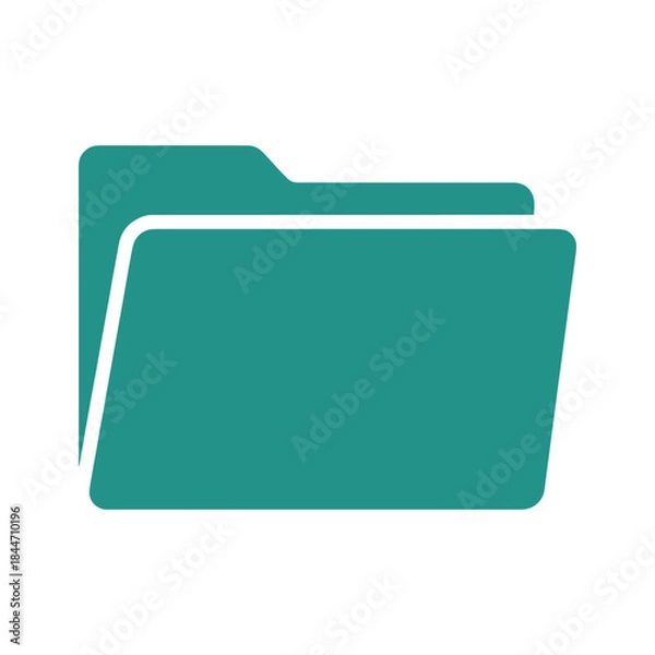 Obraz Folder icon representing digital storage