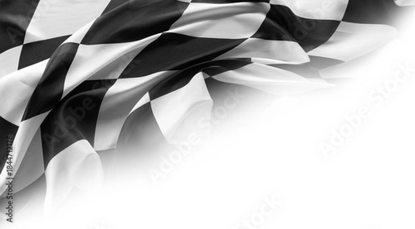 Obraz Checkered racing flag