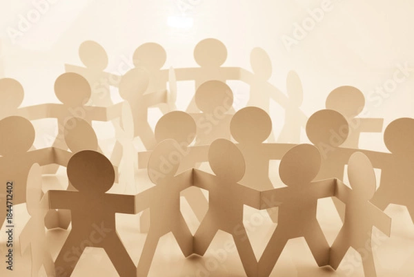 Obraz Team holding hands united