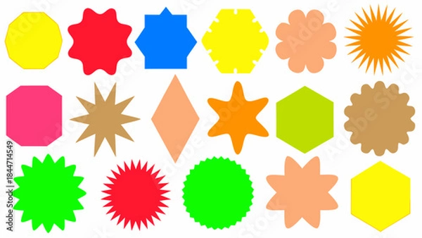 Fototapeta set of hands vector