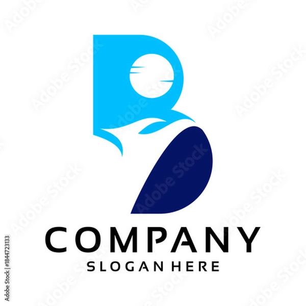 Obraz Letter B Phoenix Logo