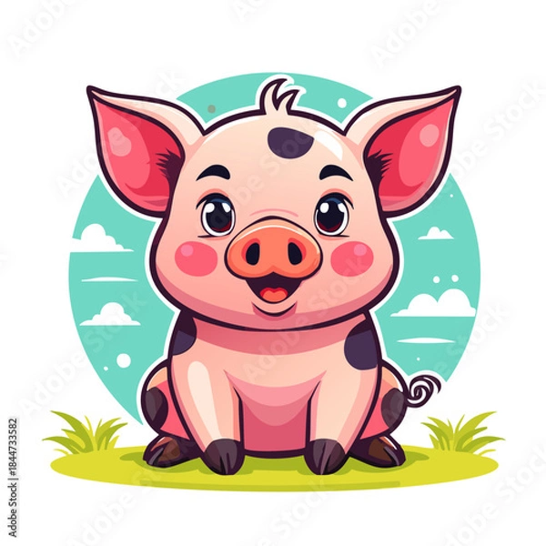 Obraz baby pig 3
